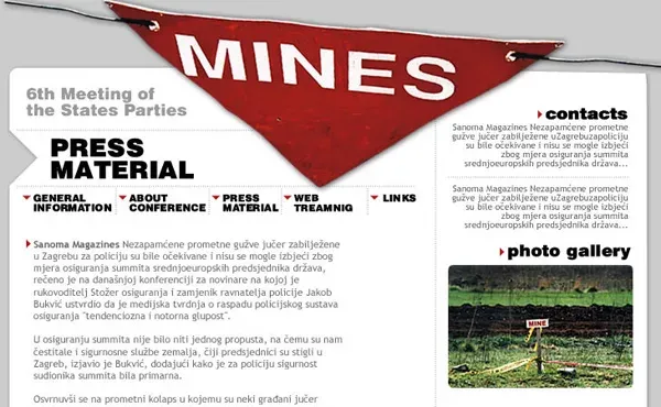 Mines – 6th Meeting of the States Parties