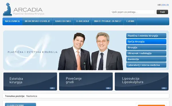 Arcadia – poliklinika za estetsku kirurgiju