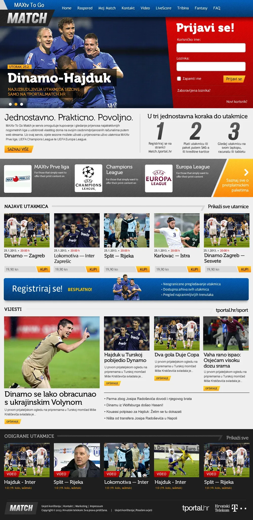 MAXtv To Go Match — prikaz 2