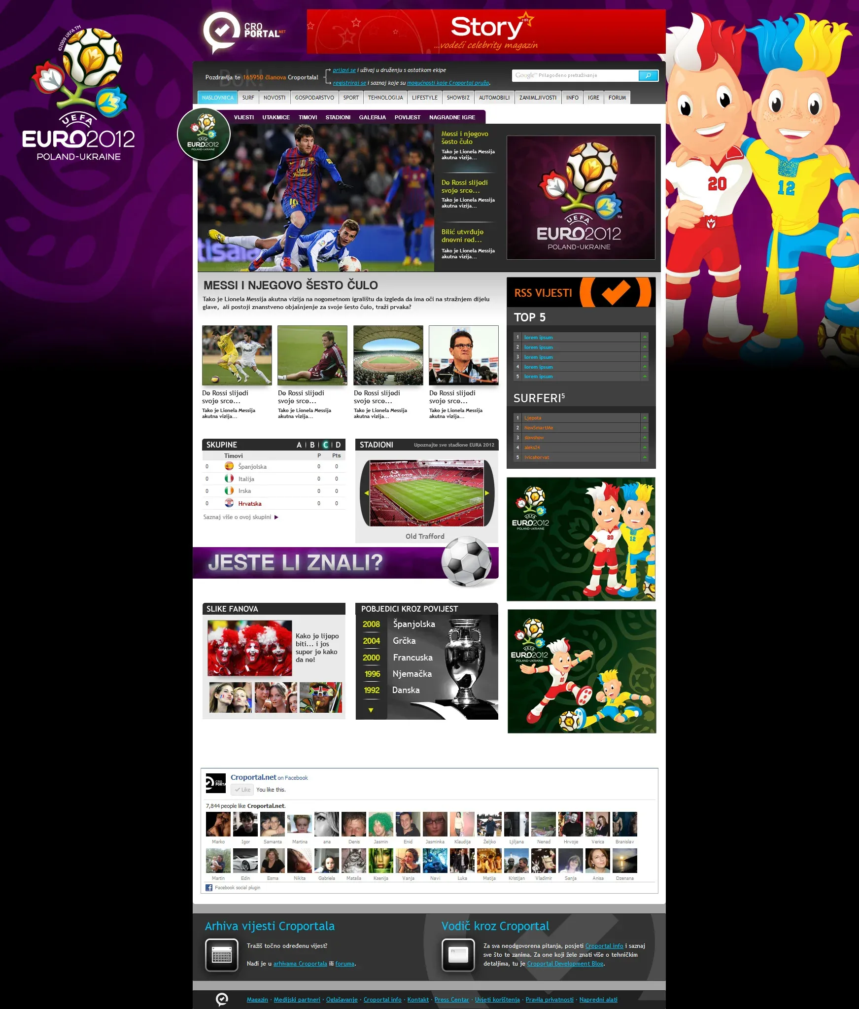 Euro 2012 – Croportal — prikaz 2