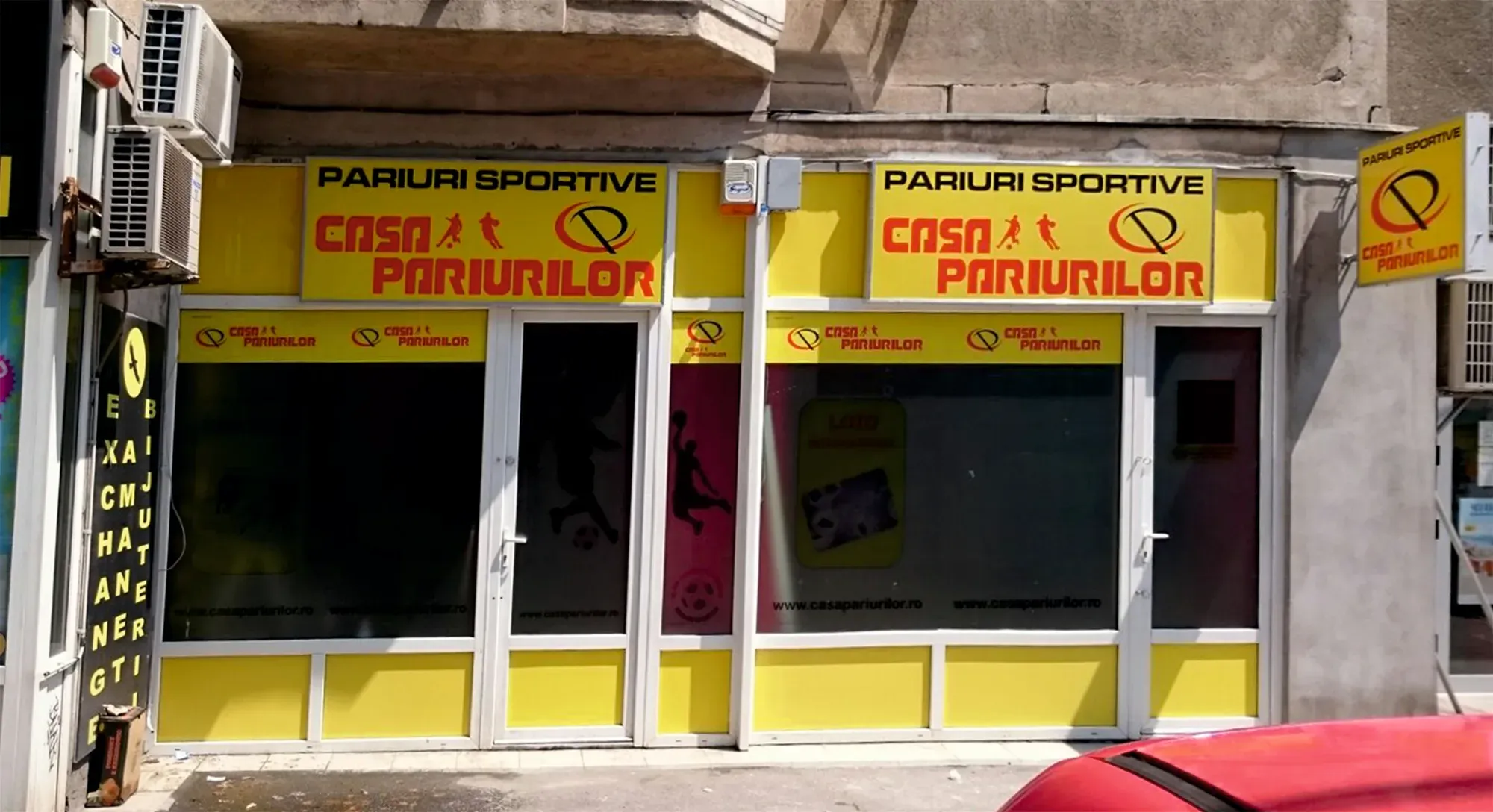 Casa Pariurilor – sportski portal i brendiranje poslovnica — prikaz 2