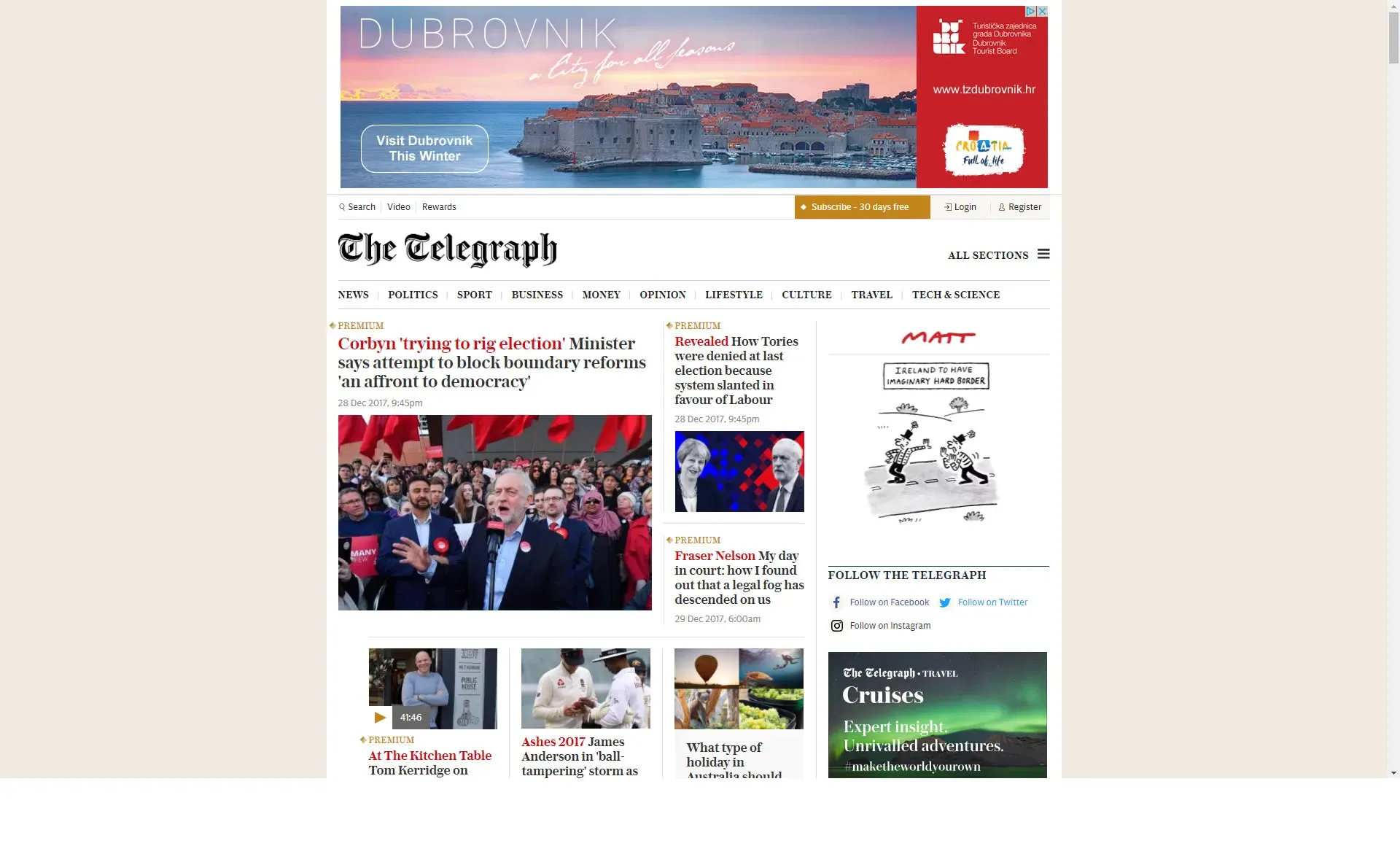 Dubrovnik – zimska kampanja u UK — prikaz 2